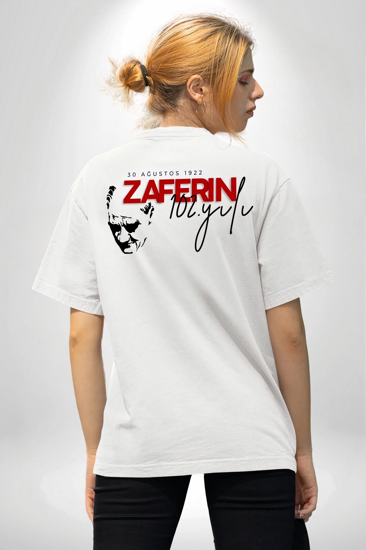 August 30th Unisex Printed T-shirt - White