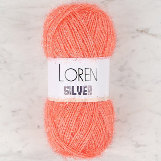 Loren Silver Turuncu El Örgü İpi - RS0019 - 34084