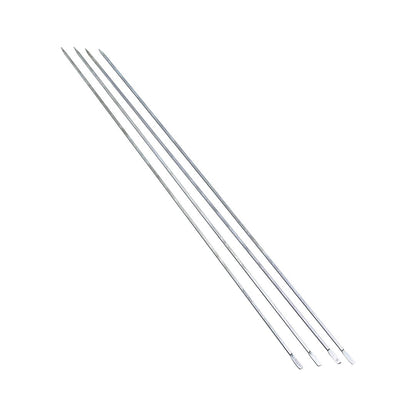 İnce Kare Kesim Metal Ciğer ve Domates Şişi - 50 cm