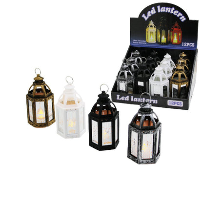 Ramadan Themed Large Hexagonal Open Dome LED Lamp