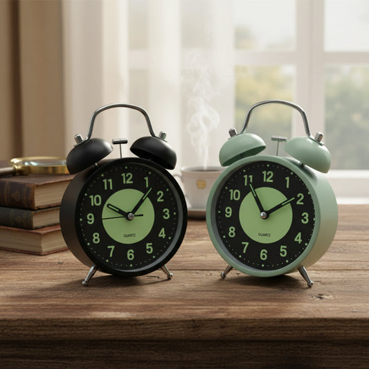 Luminous Metal Alarm Clock