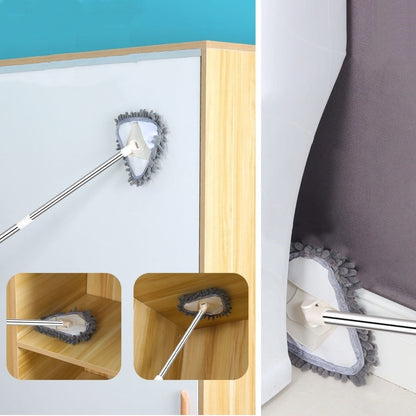 Starixa® Teleskopik Saplı 150 cm Üçgen Mop Cam Duvar Tavan Fayans Parke Temizleyici Mop