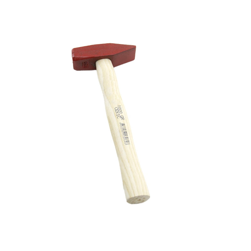 Ahşap Saplı Dövme Çelik Çekiç - 1000 Gram - 30 Cm