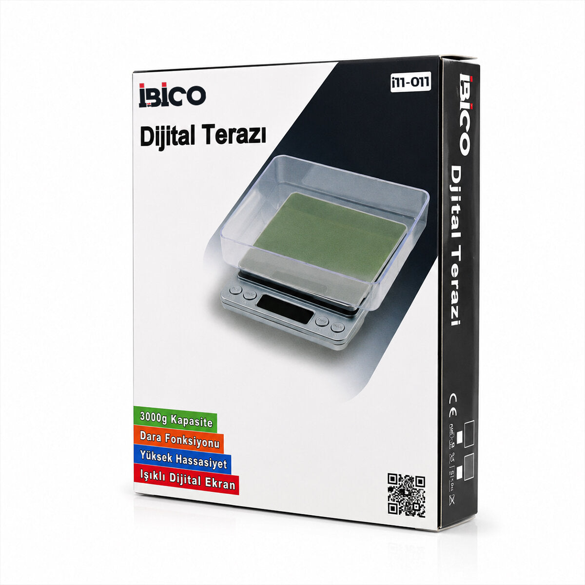 Hassas Terazi - Mini Boy - Pilli - Minimum 0.01 gr Ölçüm