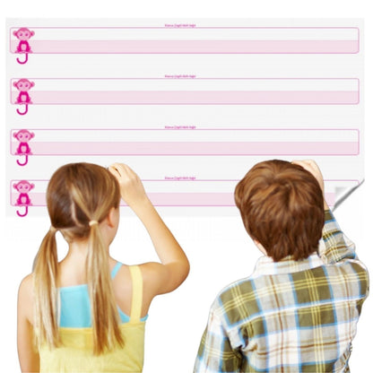 Starixa® Lined Smart Paper Whiteboard Leaves No Trace on the Wall Static Compliant with New Curriculum 100x56cm
