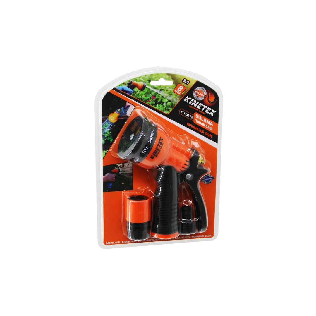 3IN1 - 8 MOD SULAMA TABANCASI SETİ 1 - TABANCA - 3 - BAĞLANTI APARATI (5347)