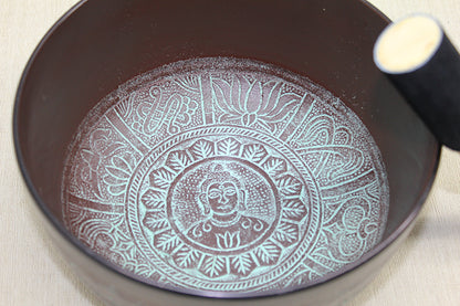Brass Meditation Singing Bowl Model 1