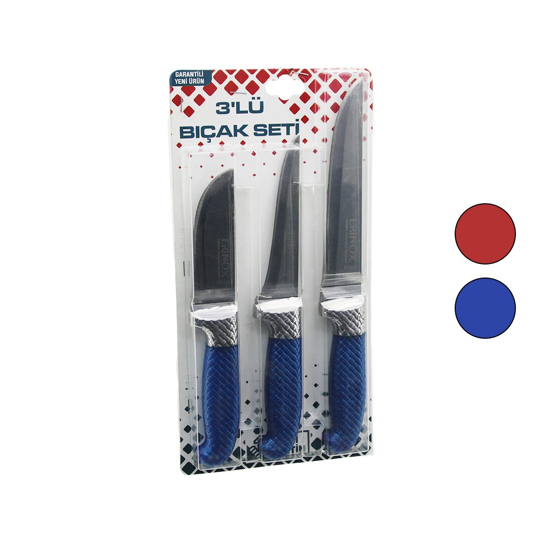 3PCS BİLEZİKLİ KURBAN BIÇAK SETİ BP-320Y--BP-036K--BP-0403 NO:2 KEMİK SIYIRMA - NO:0 YÜZME - NO:3 ET KURBAN BIÇAK (5347)