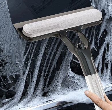 بخاخ زجاج وممسحة ومقبض وفرشاة 4 في 1 (5347)