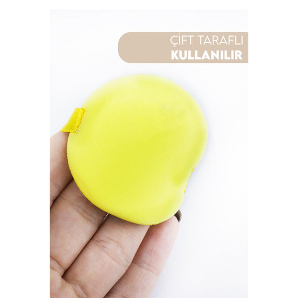 4-Piece Finger-Hold Powder Makeup Sponge Puff Set