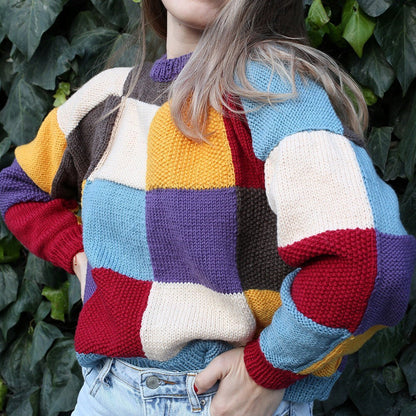 La Mia Natural Wool خيوط حياكة يدوية زرقاء - L204 - 34393
