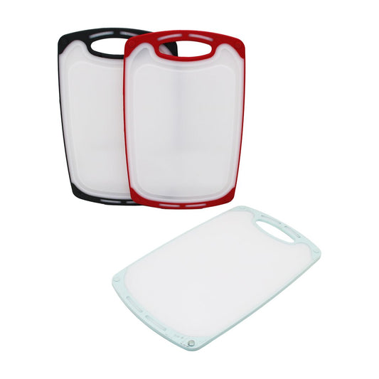 40X24CM  BÜYÜK  PLASTİK  KESİM PANOSU  KAYMAZ SİLİKON KENARLIK - 10MM KALINLIK (5347)