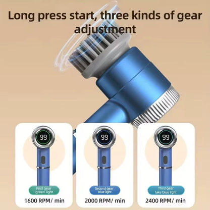 Professional 5-in-1 Rechargeable Cleaning Brush
