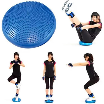 Denge Diski - Dikenli Masaj Yüzeyli - Pilates ve Koordinasyon Minderi