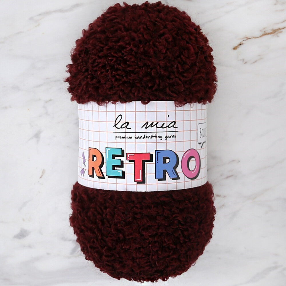 La Mia RETRO Dark Brown Hand Knitting Yarn - LM3201