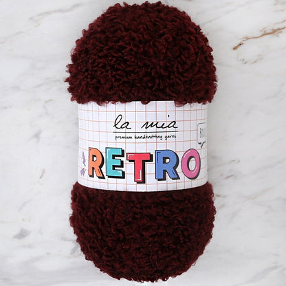 La Mia RETRO Dark Brown Hand Knitting Yarn - LM3201