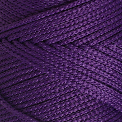 Loren Polyester Soft Macrame Dark Purple Hand Knitting Yarn - LM037 - 34442