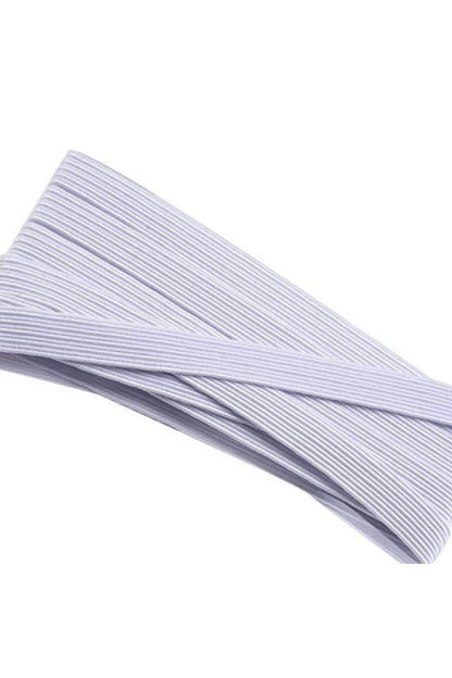 Lastik En 3 cm 10 Metre Beyaz