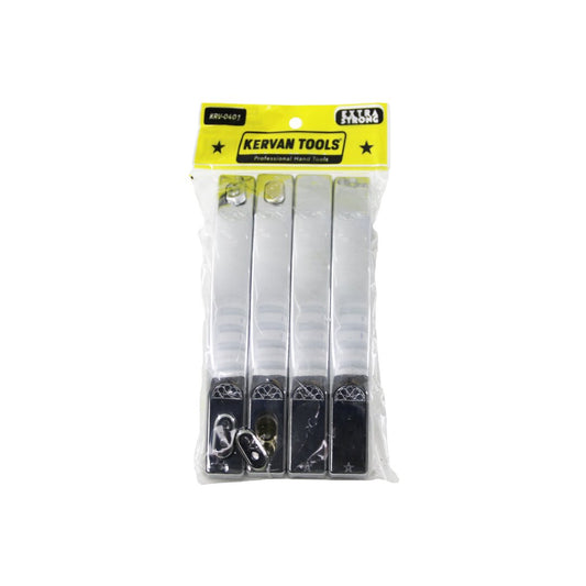 4PCS = 2TKM PLASTİK KROM KAPLAMA DUŞAKABİN KOLU 10MM (5347)