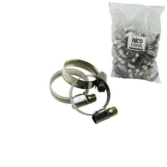 50 ADET 20-32MM METAL HORTUM KELEPÇE TORK AYARLI - AYARLANABİLİR KLİPS (5347)
