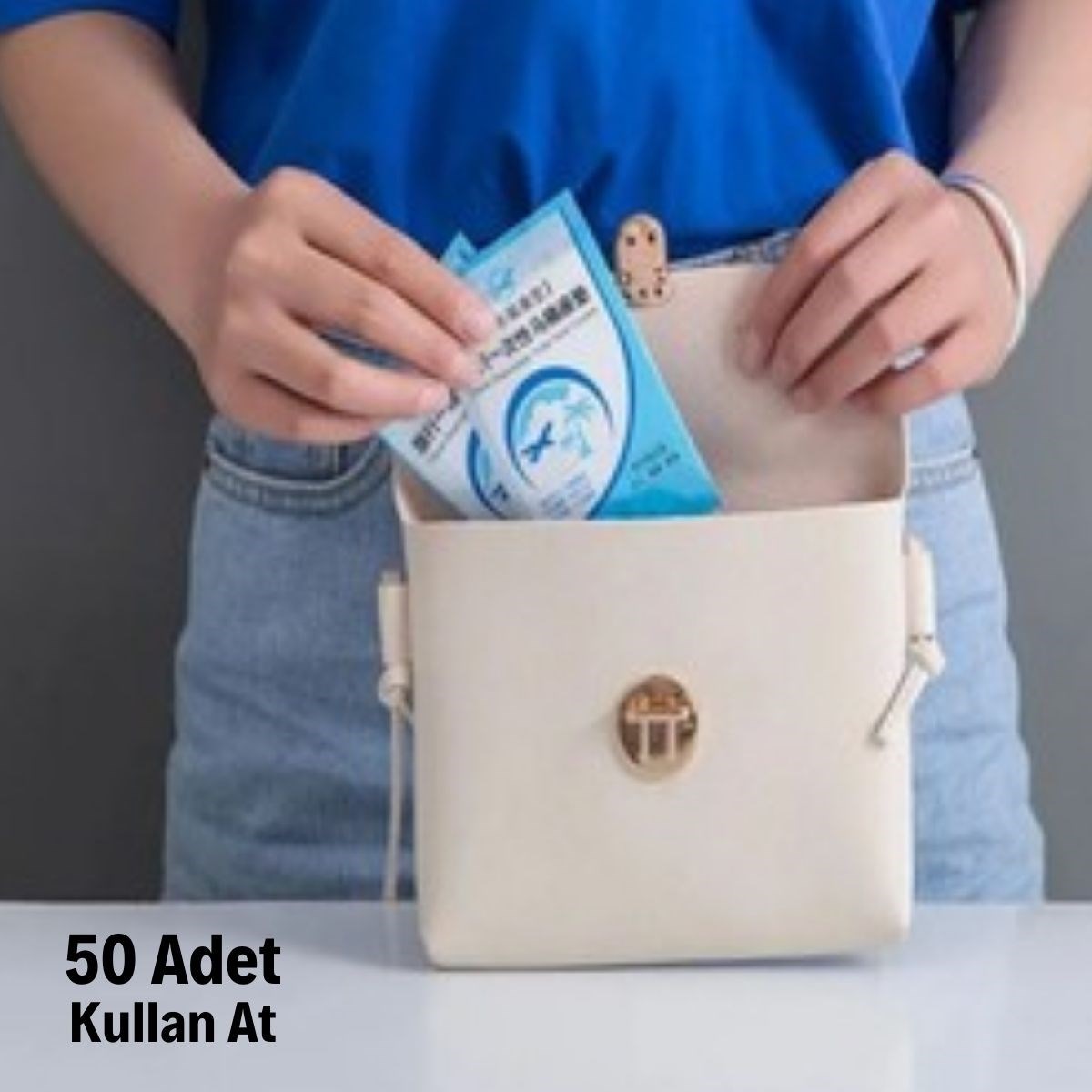 50 Disposable Hygienic Toilet Seat Covers (5347)