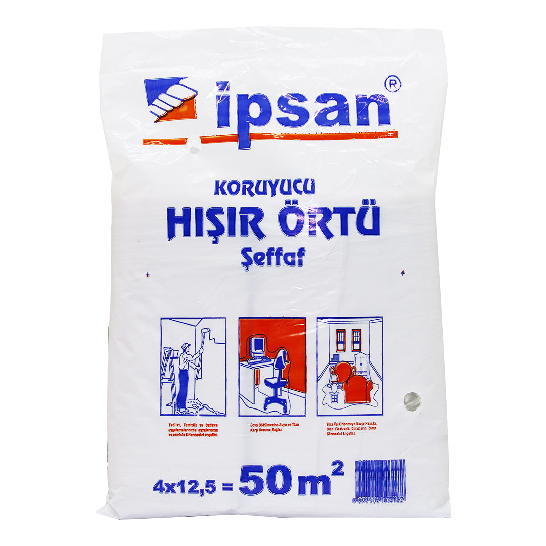 50-SQM CRINKLE CLEAR PROTECTIVE COVER (5347)