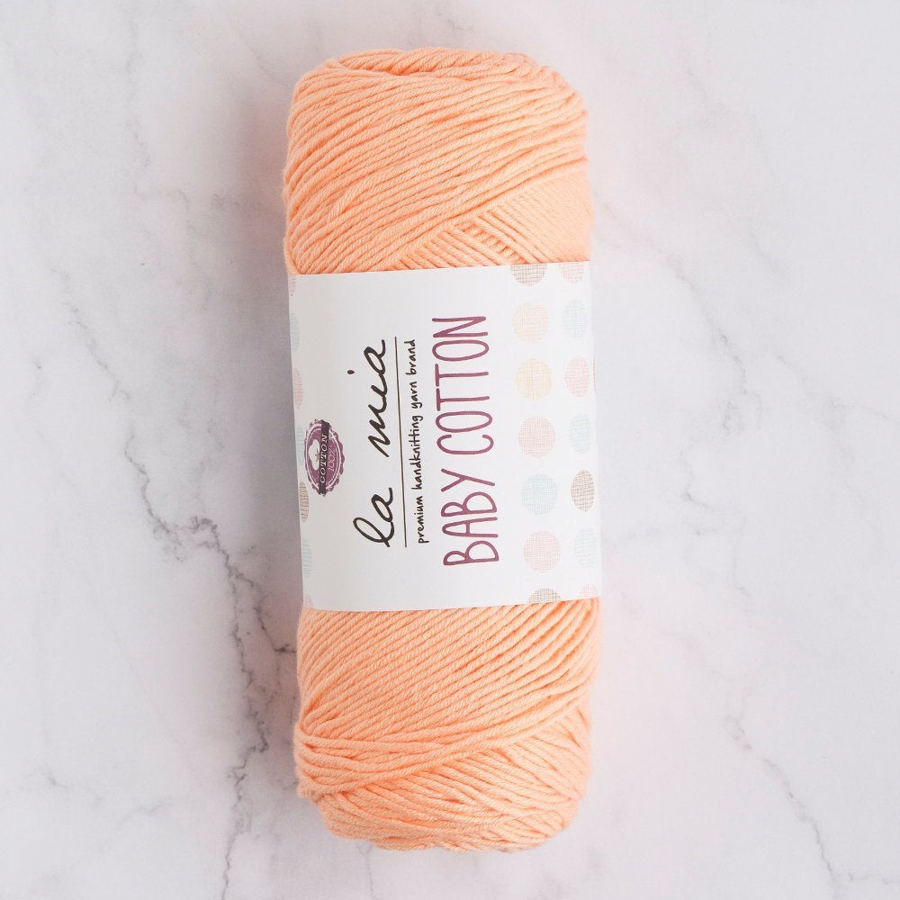 خيوط حياكة يدوية La Mia Baby Cotton Salmon - L026 - 33648