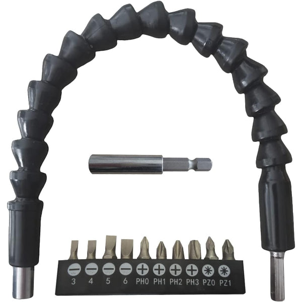 Flexible Shaft Screwdriver Bit Set