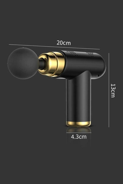 Starixa® 4 Başlıklı USB Şarj Olabilen Masaj Tabancası