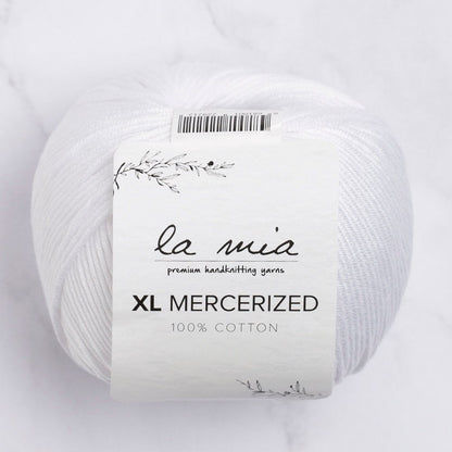 La Mia XL مرسيريزد أبيض خيط حياكة يدوية - 2 - 33759