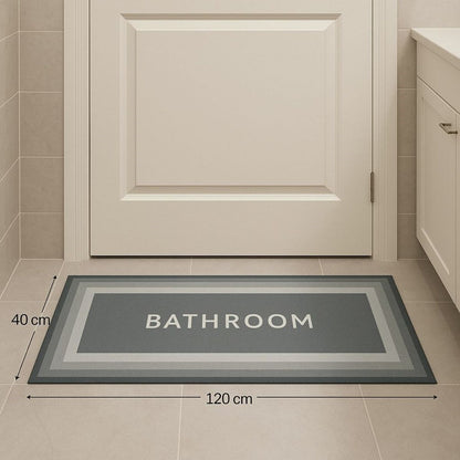 Starixa® Sihirli Süper Su Emici Kaymaz Tabanlı Uzun Paspas 40*120 cm