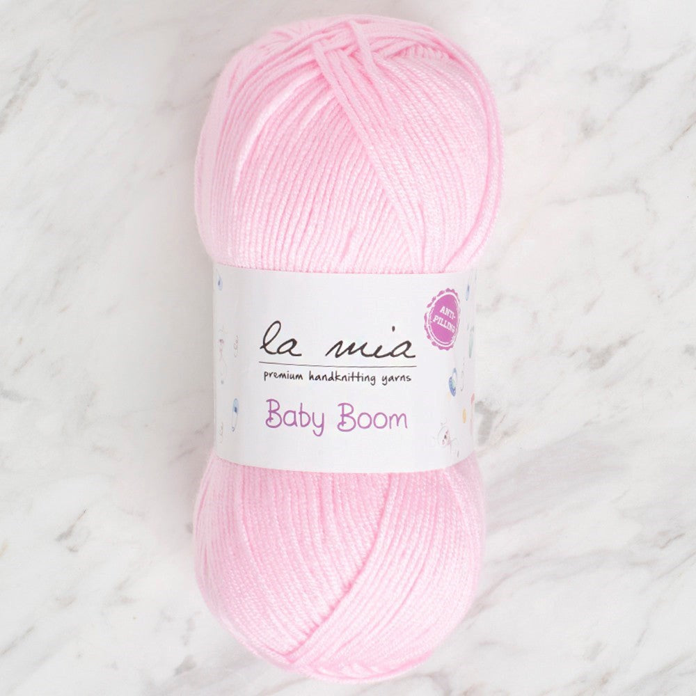 La Mia Baby Boom Baby Pink Hand Knitting Yarn - 782 - 34119