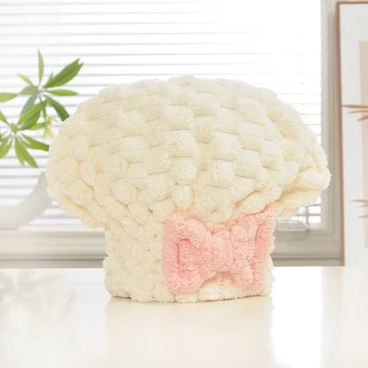 Microfiber Braid Hair Drying Turban Towel