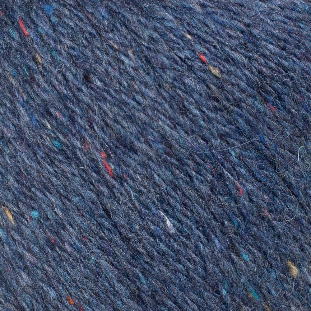 La Mia Re-Tweed Navy Melange Hand Knitting Yarn - L108 - 34412