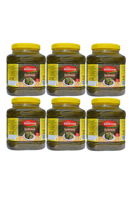 Tokat Bağ Yaprağı (6 Adet x 3000gr) 1 Koli
