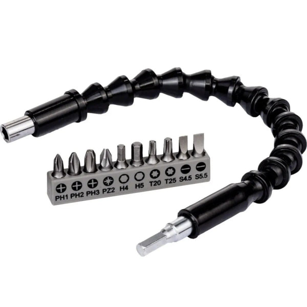 Flexible Shaft Screwdriver Bit Set