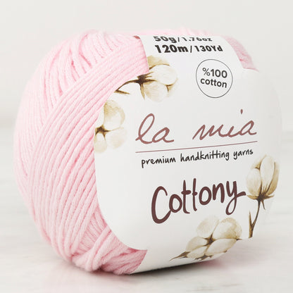 La Mia Cottony Pink Baby Hand Knitting Yarn - P13-L013 - 33564