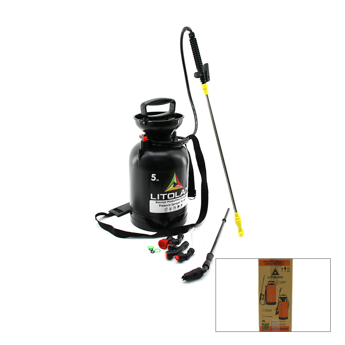 5LT MANUEL 2IN1 BAHÇE PÜSKÜRTME - KÖPÜK İLAÇ POMPA (5347)