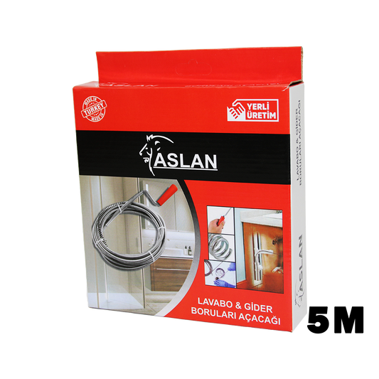 5MT SUSTA SPRAL LAVABO - GİDER AÇAR (5347)