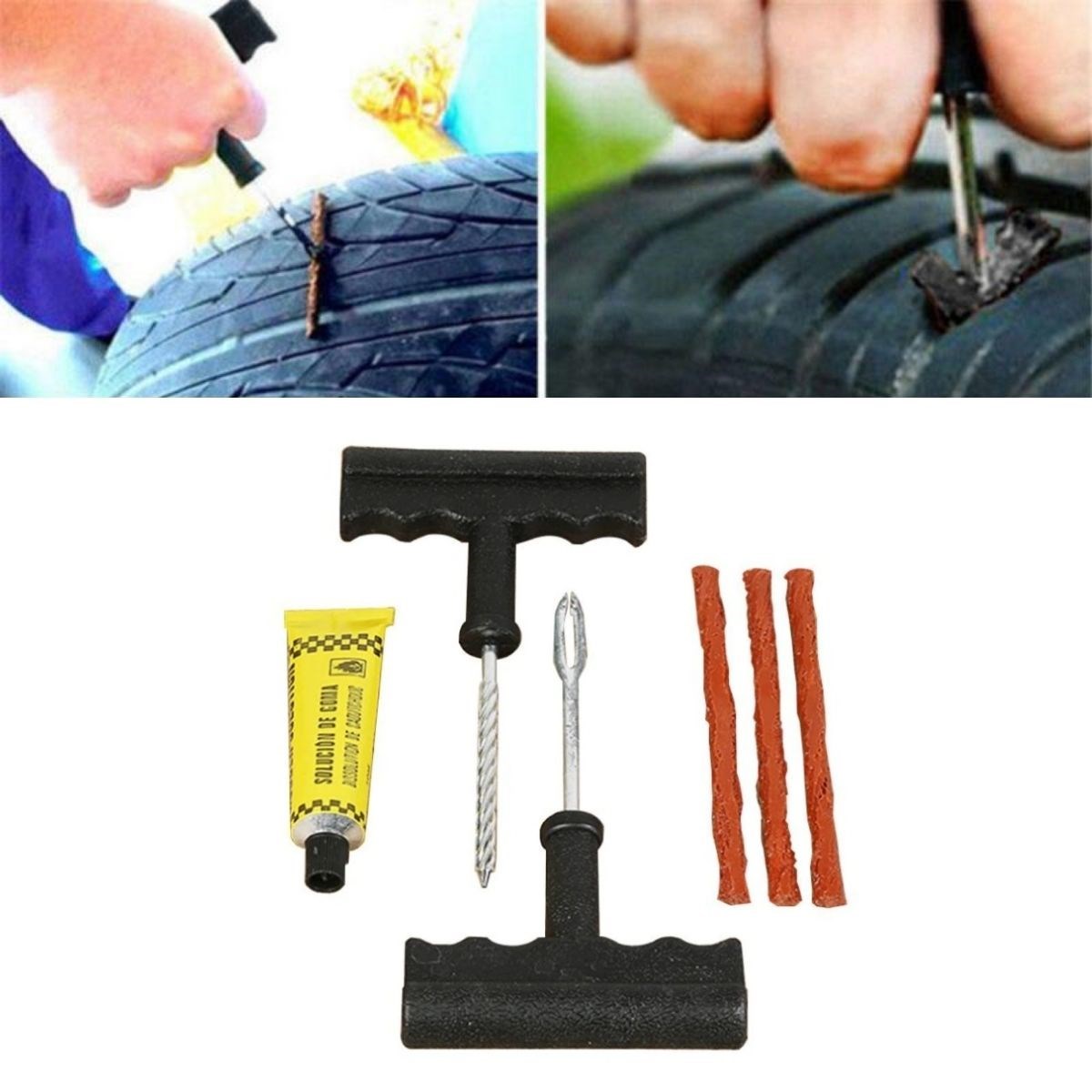 6 Parça Araba Motosiklet Otomobil Bisiklet Lastik Tamir Kiti Araç Bakım Seti (5347)