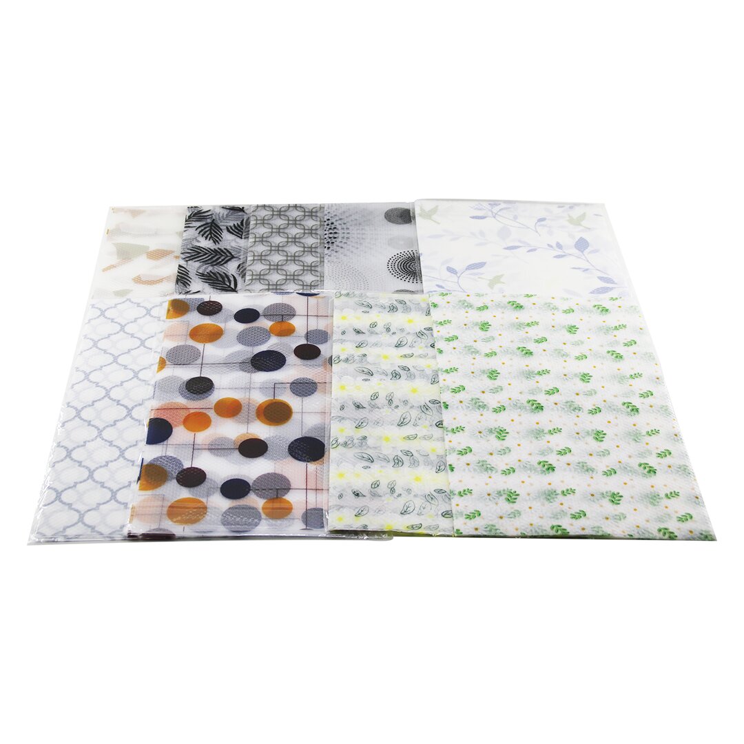 6 PCS 30X45CM EVA - NON-SLIP CABINET AND DRAWER LINER (5347)