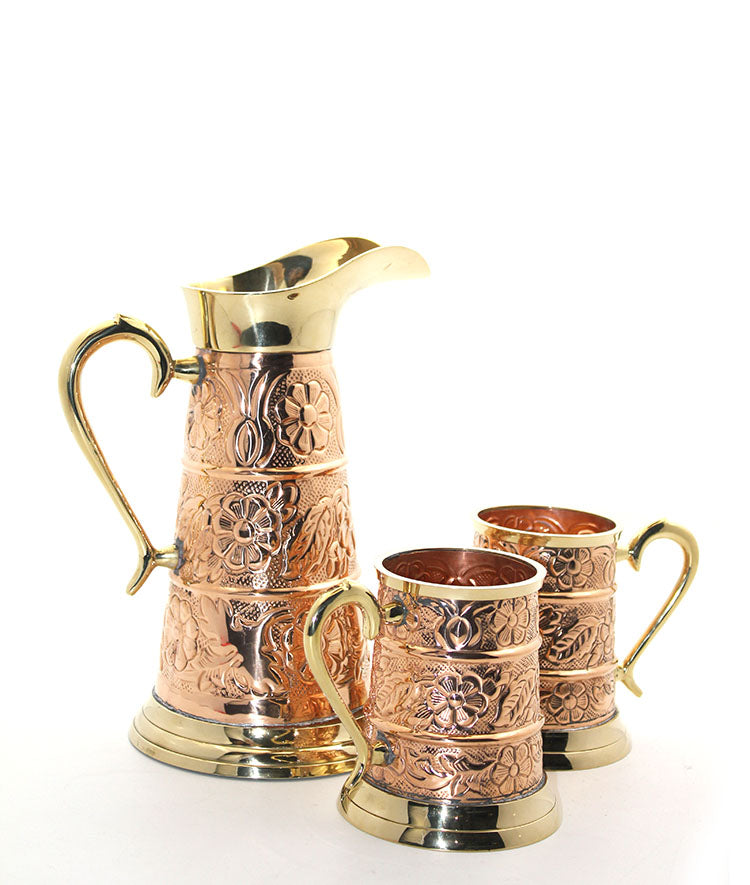طقم إبريق الأرز سعة كوبين