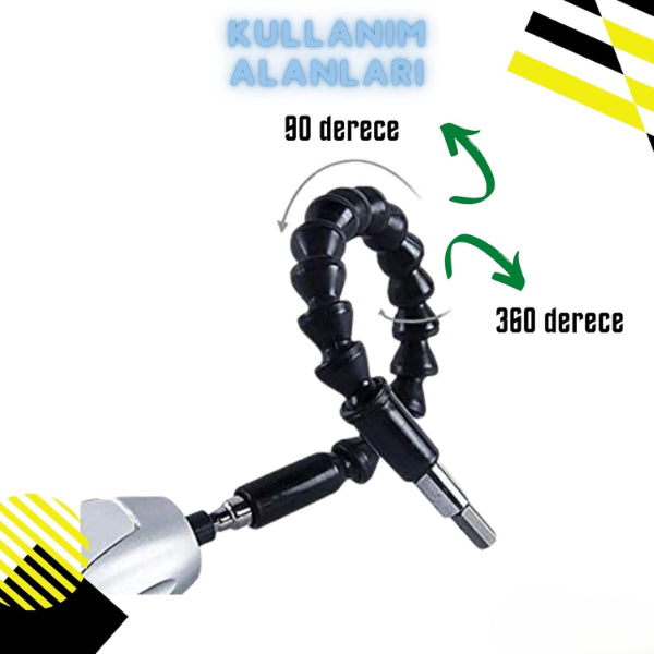 Flexible Shaft Screwdriver Bit Set