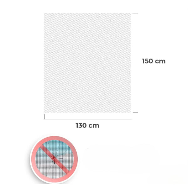 Self-Adhesive Double-Wing Fly Screen