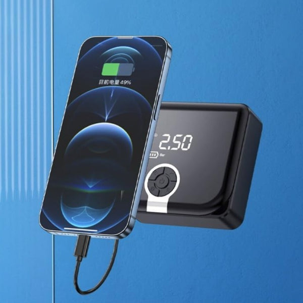 Portable Rechargeable Power Bank Air Compressor