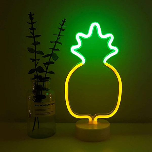 Pineapple Neon LED Lamp