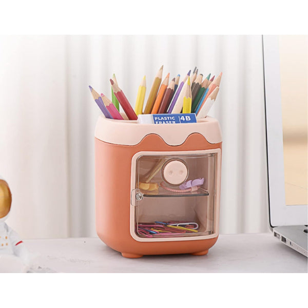 Mini Fridge Design Pencil Holder