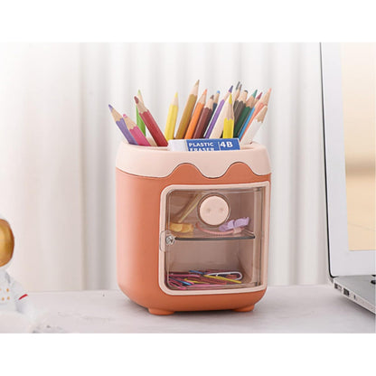 Mini Fridge Design Pencil Holder