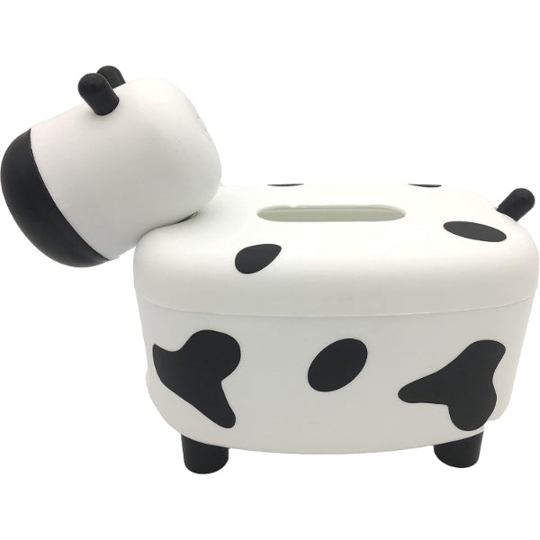 Cute Cow Design Magnetic Salt Shaker and Napkin Holder