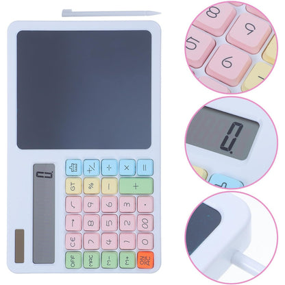 12 Haneli Hesap Makinesi - LCD Yazı Tahtalı - Dijital Kalemli